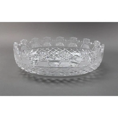 Centro de mesa Waterford Crystal Heritage Collection Kennedy grande ovalado cuenco 14" Foto 1 de 4