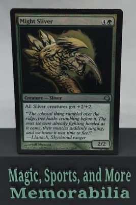 MTG Might Sliver Foil Premium Deck Slivers PDS Magic The Gathering LP - Image 1 of 2