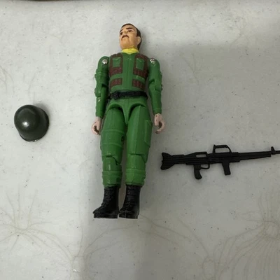 VTG Commando Ranger Gunner Bill Action Figure With Weapon 3.75 Inches Tall 1980 - Image 1 of 3