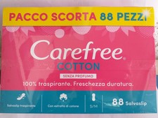 6 Confezioni (528 Salva Slip) Carefree Proteggi Slip Traspirante Salvaslip