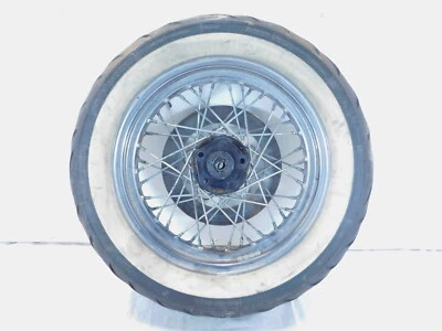 Harley Davidson Dyna Softail & Sportster 883 & 1200 Laced Rear Wheel Rim w/ Tire - Image 1 of 4