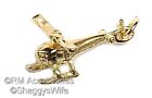 Helicopter Charm small Chopper Pendant EP Gold Plated with a Lifetime Guarantee