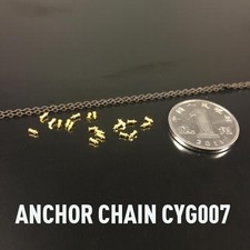 Bollard & Anchor Chain for 1/350 Scale Model Ship CYG007