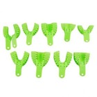 10 Stk Kunststoff Zahnarzt Abdrucklöffel Abformlöffel Dental Impression Tray