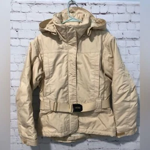 Post Card Luxury Cream Coat with Belt Women's Sz 6 - Picture 1 of 16