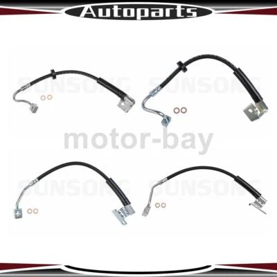 Línea de freno hidráulico de manguera de freno delantero trasero para Lincoln Town Car 2006 2011 Foto 1 de 4