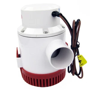 4700GPH High Flow 12V Portable Electric Marine Water Submersible Bilge Pump   - Bild 1 von 5