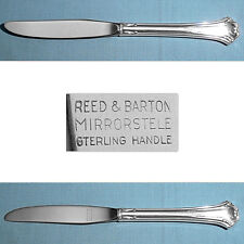 REED & BARTON STERLING MODERN HOLLOW KNIFE ~ ENGLISH CHIPPENDALE ~ NO MONO