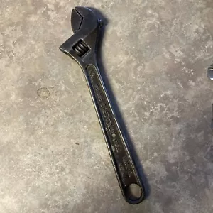 CRESCENT TOOL CO AT110 LLAVE AJUSTABLE VINTAGE 10" HECHA EN EE. UU. JAMESTOWN NY - Imagen 1 de 8