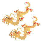 Dragon Iron on Patches - Embroidered Sewing Applique - DIY Hat Costume