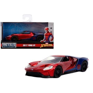 Spider-Man Theme Marvel Series Jada 30291 2017 Ford GT 1-32 Diecast Model Car - Picture 1 of 2