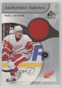 2005-06 SP Game Used Edition Authentic Fabrics Pavel Datsyuk #AF-PD