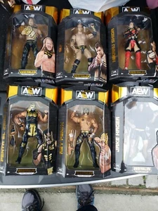 AEW Inigualable Serie 6 Juego Completo de 6 Jericho Shida MJF Hager Fenix Pentágono - Imagen 1 de 3