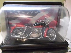 Franklin Mint 1/10 Scale Harley Davidson 1957 XL Sportster Motorcycle With Tags - Picture 1 of 7
