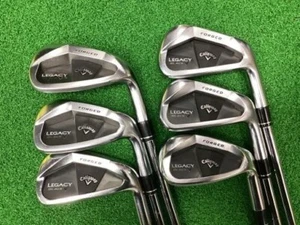 Callaway LEGACY BLACK Iron Set Golf Club 5-P 6pcs GS 95/S200 #AB12565 - Picture 1 of 6