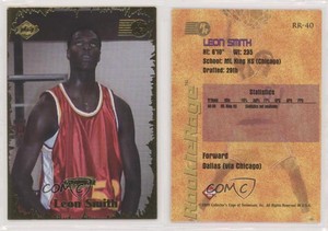 1999 Collector's Edge Rookie Rage Gold Ingot Leon Smith #RR-40