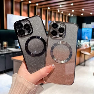 Fashion Plating Case For iPhone 12 13 14 15 16 16e Plus Pro Max Soft Back Cover - Picture 1 of 12