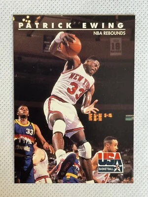 1991-92 SkyBox USA Patrick Ewing #27 Basketball Card New York Knicks HOF - Image 1 of 2