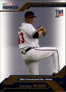 2009 TRISTAR Prospects Plus Gold #7 Michael Minor /50
