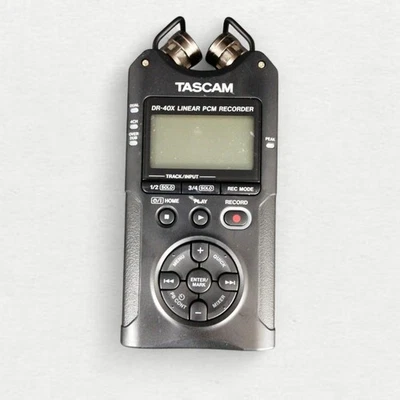 TASCAM DR-40X PCM Digital Recorder 4Kanal Linear Einbaulautsprecher Schwarz - Bild 1 von 4