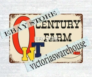 ONTARIO CENTURY FARM 1967 Canada tin sign - Picture 1 of 4