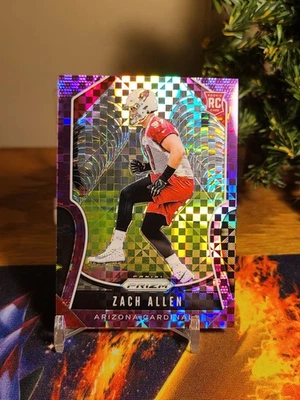 2019 Panini Prizm - Rookies Zach Allen #389 Purple Power Prizm /49 (RC) - Image 1 of 3