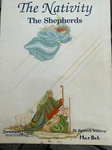 The Nativity - The Shepherds Cross Stitch Chart Rebecca Waldrop Serendipity - Picture 1 of 2