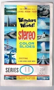 Unopened Wonders Of The World Stereo Color Slides (5) Series # 11 Sealed Pkg - Bild 1 von 2