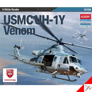 Academy 1/35 USMC UH-1Y Venom US Marine Helicoptor Huey Model kit Toy #12138 - Picture 1 of 13