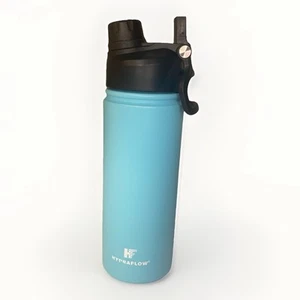 Hydraflow Hybrid 17 Oz Triple Insulated Flip Straw Bottle Hybrid Stainless Steel - Picture 1 of 9