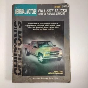 Genral Motors Full Size Trucks Repair Manual 1988-98 by Haynes ( Paperback) - Picture 1 of 11
