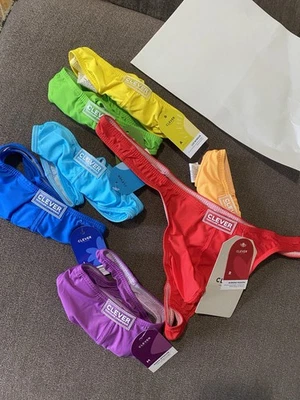 Clever Pride Thongs 7 Pks Large - Image 1 of 4