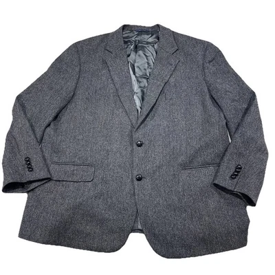 Blazer Chaqueta Deportiva Abrigo Espiga De Colección Brooks Brothers 50R Gris Lana de Cordero N4 Foto 1 de 4