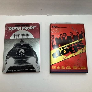 Grindhouse: Death Proof Limited Edition Steelbook And Reservoir Dogs Gas Can DVD - Picture 1 of 9