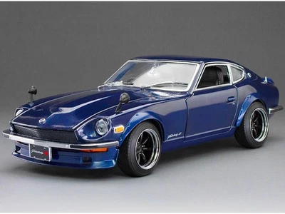 Nissan Fairlady Z (S30) 1970 RHD azul medianoche 1/18 fundido a presión por Sun Star 3515 R Foto 1 de 4