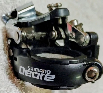 Desviador delantero Shimano Deore FD-M530 doble tracción 31,8 mm abrazadera Foto 1 de 4