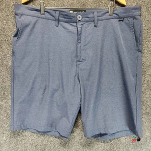 Travis Mathew Shorts Mens 40 Blue Golf Chino Performance Stretch Casual - Picture 1 of 13