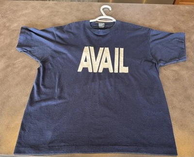 Camiseta Avail Poor Ugly Happy Años 90 Original Talla XL Punk, Hardcore Richmond VA Foto 1 de 4