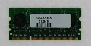 CC416A 512MB DDR2 144pin DIMM Memory for HP LaserJet P4015 P4515 - Picture 1 of 1