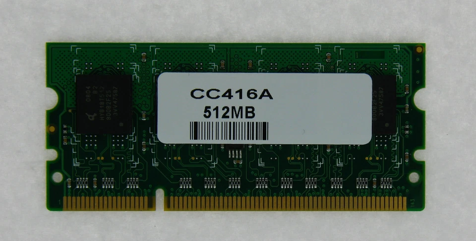 CC416A 512MB DDR2 144pin DIMM Memory for HP LaserJet P4015 P4515 - Image 1 of 1
