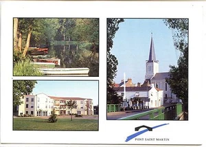 CP 44 - LOIRE-ATLANTIQUE - Ognon - "La Roselière" - Eglise de Pont-Saint-Martin - Foto 1 di 1