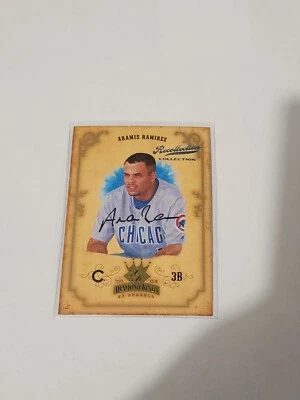 2004 Donruss Diamond Kings Aramis Ramirez autografado 1/1 filhotes momentos de coroa - Imagem 1 de 4