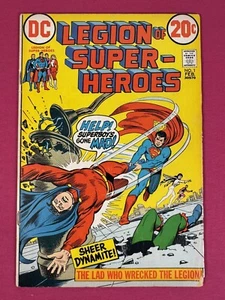 KEY! 1973 LEGION OF SUPER-HEROES #1 G - Curt Swan - BRAINIAC 5, Tommy Tomorrow - Picture 1 of 5