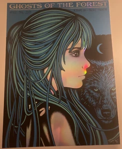 Ghosts Of The Forest Poster Todd Slater Albany 2019 Foil Variant Trey Anastasio - Picture 1 of 9
