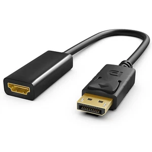 DisplayPort 1.1 Stecker auf HDMI Buchse Adapter 1080p Konverter DP TV Kabel - Afbeelding 1 van 8