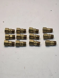 Parker 68C-6-6 3/8" Kompression x Mnpt Messing Verbinder Menge 12 NEU t5 - Bild 1 von 1