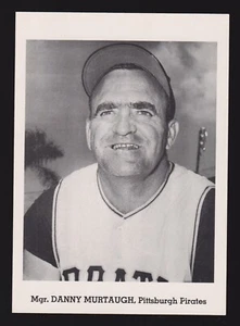 1958-65 JAY PUBLISHING Danny Murtaugh PITTSBURGH PIRATAS 5x7 FOTO EX+ A - Imagen 1 de 2