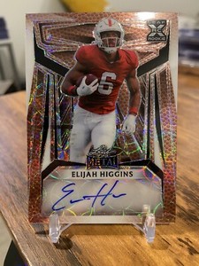 2023 Leaf Metal ELIJAH HIGGINS RC Rookie Auto Autograph #/5 🔥📈 READ