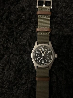 HAMILTON ХАКИ ПОЛЕВЫЕ МЕХАНИЧЕСКИЕ 38 ММ - Изображение 1 из 4