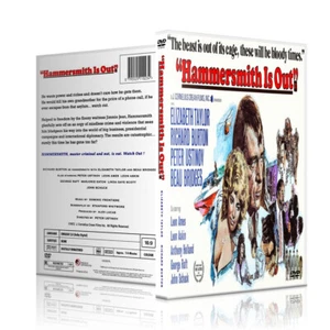 HAMMERSMITH IS OUT! (1972) 💿 Burton & Taylor Cult Comedy DVD RARE NTSC R0 - Picture 1 of 1